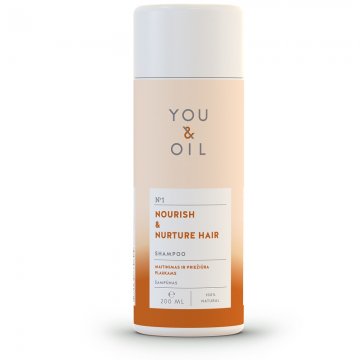 YOU & OIL Pečující Šampon pro všechny typy vlasů 200ml YOU & OIL Pečující Šampon pro všechny typy vlasů 200ml