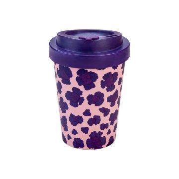 Woodway - opakovaně použitelný kelímek z bambusu na kávu s sebou Pia Purple 300 ml Woodway - opakovaně použitelný kelímek z bambusu na kávu s sebou Pia Purple 300 ml