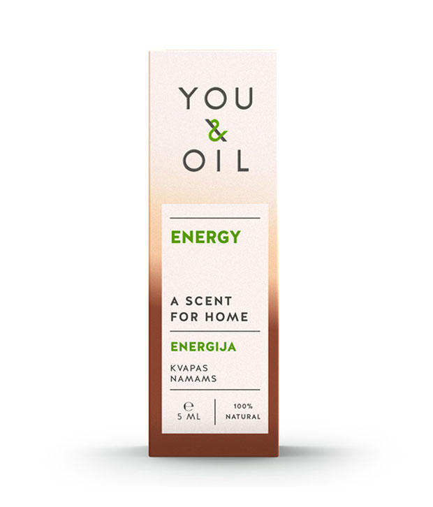 YOU & OIL Bytová vůně Energie 5ml YOU & OIL Bytová vůně Energie 5ml