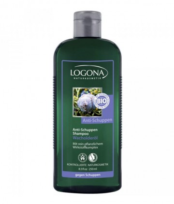 LOGONA Šampon proti lupům Jalovcový olej 250ml LOGONA Šampon proti lupům Jalovcový olej 250ml