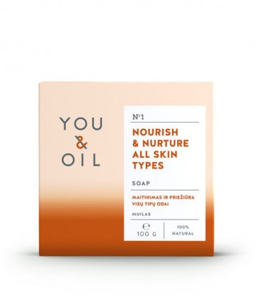 YOU & OIL Pěstící Mýdlo pro všechny typy pleti YOU & OIL Pěstící Mýdlo pro všechny typy pleti