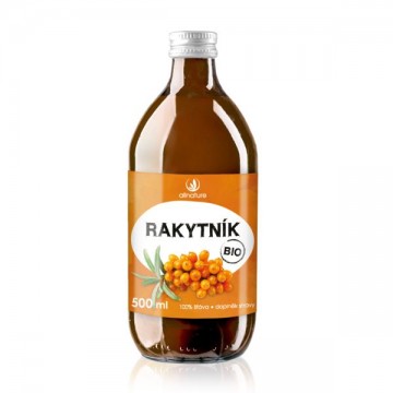 ALLNATURE Rakytníková šťáva 100 % BIO 500 ml ALLNATURE Rakytníková šťáva 100 % BIO 500 ml