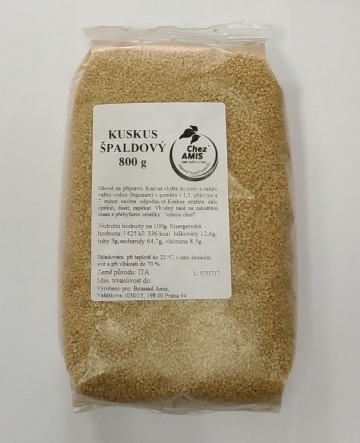 Kuskus špaldový 800g Kuskus špaldový 800g