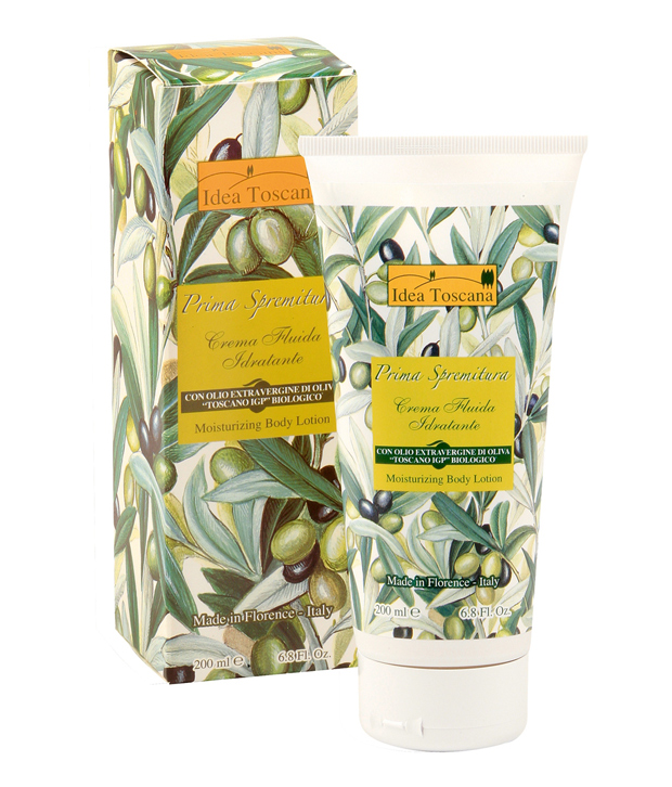 IDEA TOSCANA Hydratační tělové mléko Prima Spremitura Bio 200ml IDEA TOSCANA Hydratační tělové mléko Prima Spremitura Bio 200ml