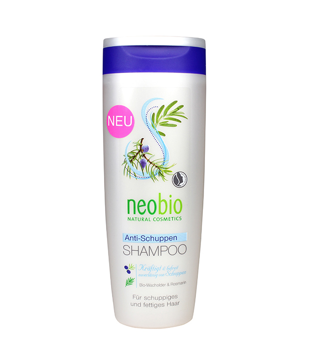 NEOBIO Šampon proti lupům Jalovcový olej & Rozmarýna 250ml NEOBIO Šampon proti lupům Jalovcový olej & Rozmarýna 250ml