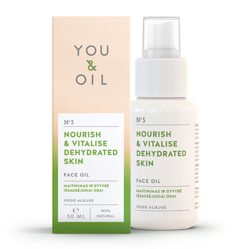 YOU & OIL Pleťový olej Vitalita pro suchou pleť 50ml YOU & OIL Pleťový olej Vitalita pro suchou pleť 50ml