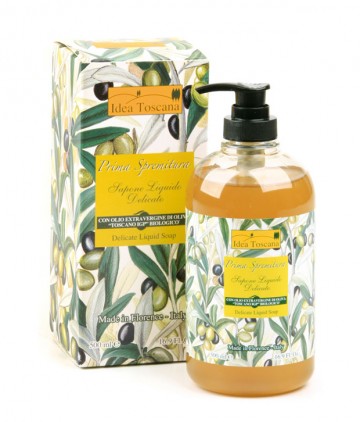 IDEA TOSCANA Hydratační tekuté mýdlo Prima Spremitura Bio 500ml IDEA TOSCANA Hydratační tekuté mýdlo Prima Spremitura Bio 500ml