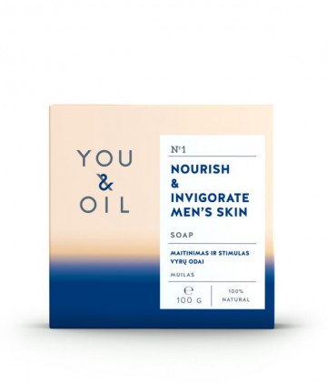 YOU & OIL Posilující pánské Mýdlo YOU & OIL Posilující pánské Mýdlo