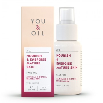 YOU & OIL Pleťový olej Energie pro zralou pleť 50ml YOU & OIL Pleťový olej Energie pro zralou pleť 50ml