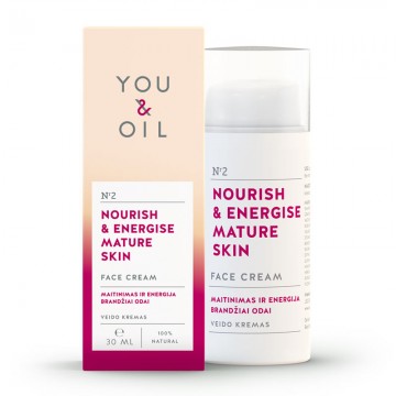 YOU & OIL Pleťový krém Energie pro zralou pleť 30ml YOU & OIL Pleťový krém Energie pro zralou pleť 30ml