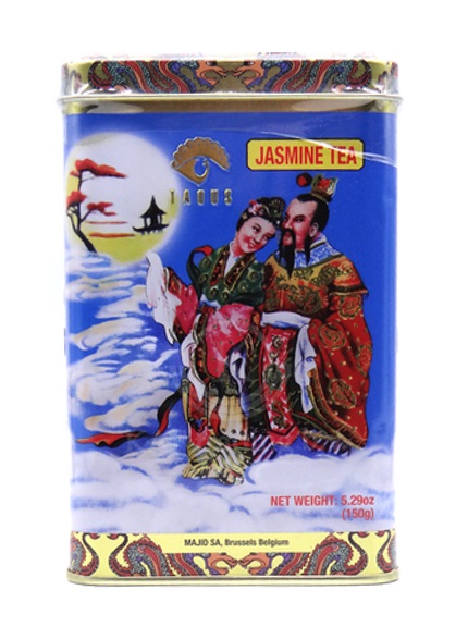 Čaj zelený jasmín plech sypané 150g Čaj zelený jasmín plech sypané 150g