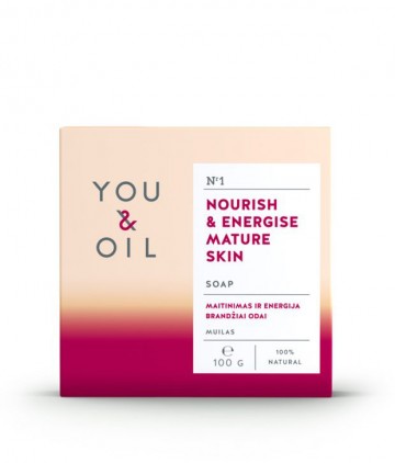 YOU & OIL Mýdlo Energie pro zralou pokožku YOU & OIL Mýdlo Energie pro zralou pokožku