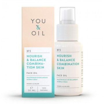 YOU & OIL Pleťový olej Rovnováha pro smíšenou pleť 50ml YOU & OIL Pleťový olej Rovnováha pro smíšenou pleť 50ml