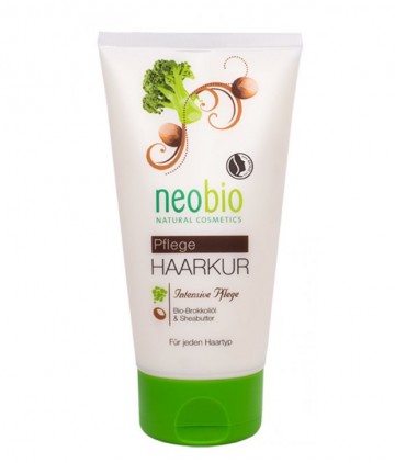 NEOBIO Kúra na vlasy Bio Brokolicový olej & Karité máslo 150ml